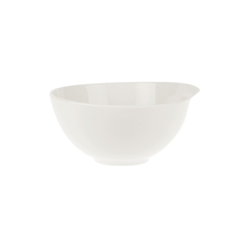 Villeroy & Boch Salatschüssel Flow runde Schüssel 21 cm, Porzellan, (1-tlg)