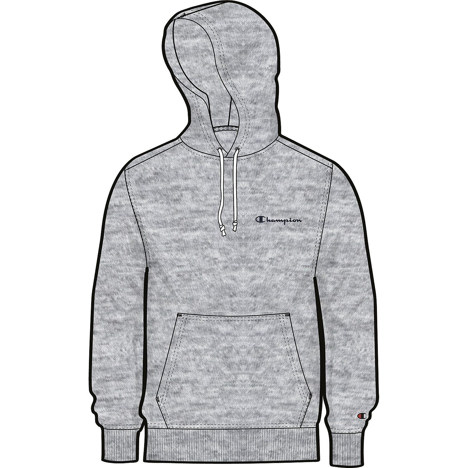 Champion Longsleeve Longsleeve Hooded Sweatshirt günstig online kaufen