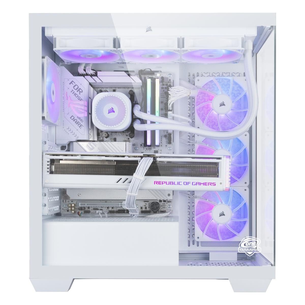 ONE GAMING High End PC AR108 Gaming-PC (AMD Ryzen 9 9900X3D, Radeon RX 9070 XT, 32 GB RAM, 2000 GB SSD, Luftkühlung)