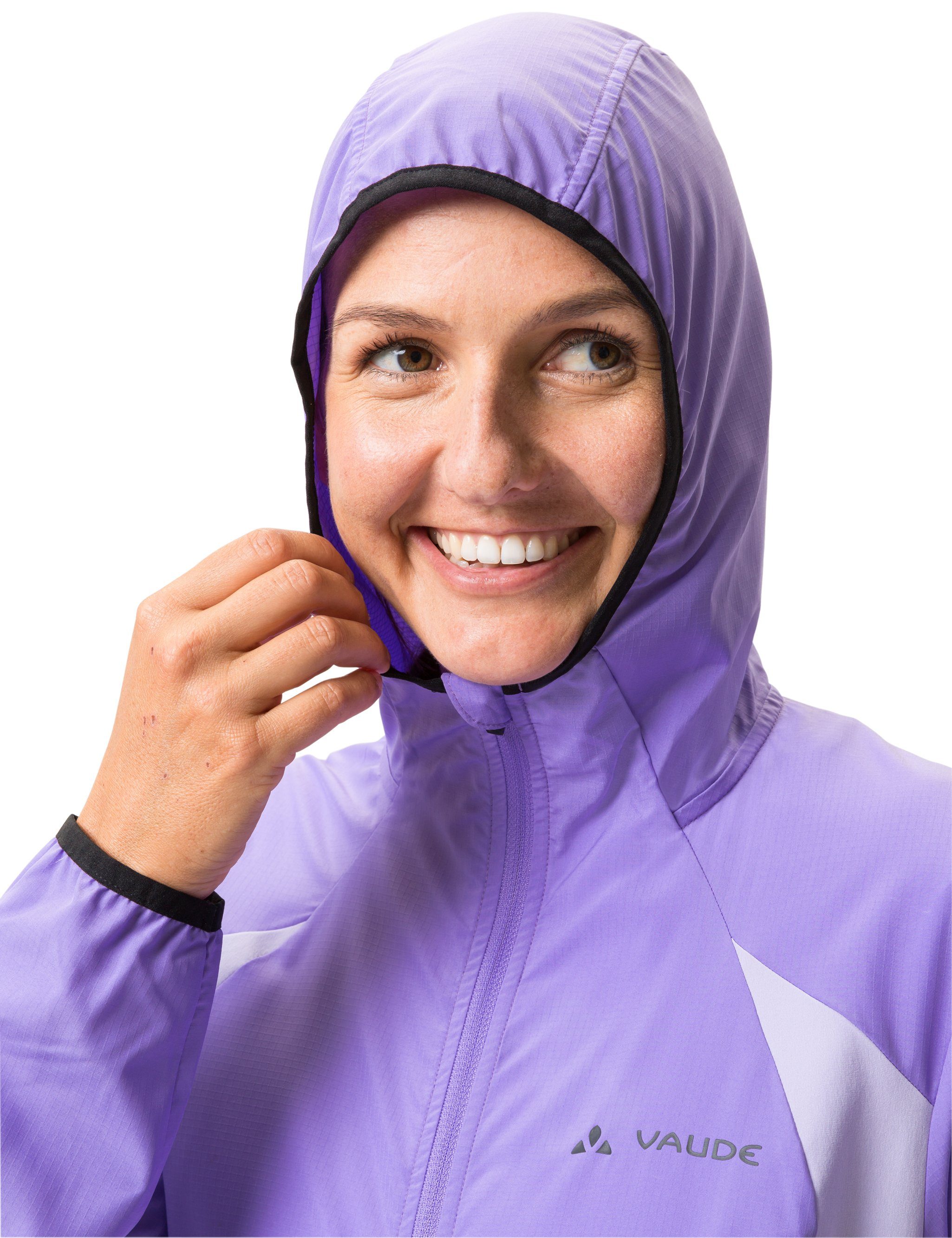 VAUDE Outdoorjacke Qimsa limonium kompensiert (1-St) Klimaneutral Jacket Women's Air