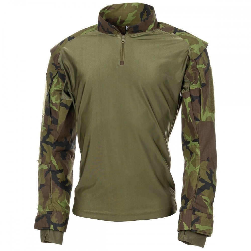 Jeanshemd US Tactical Hemd, langarm von MFH.