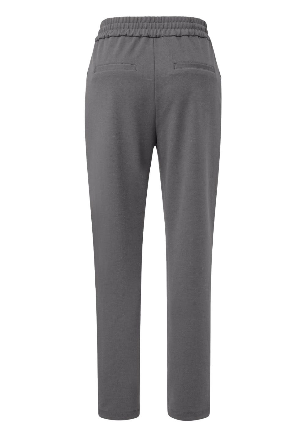 s.Oliver Stoffhose Relaxed Fit (1-tlg) Joggpants mit Gummizug mit Knopf und günstig online kaufen