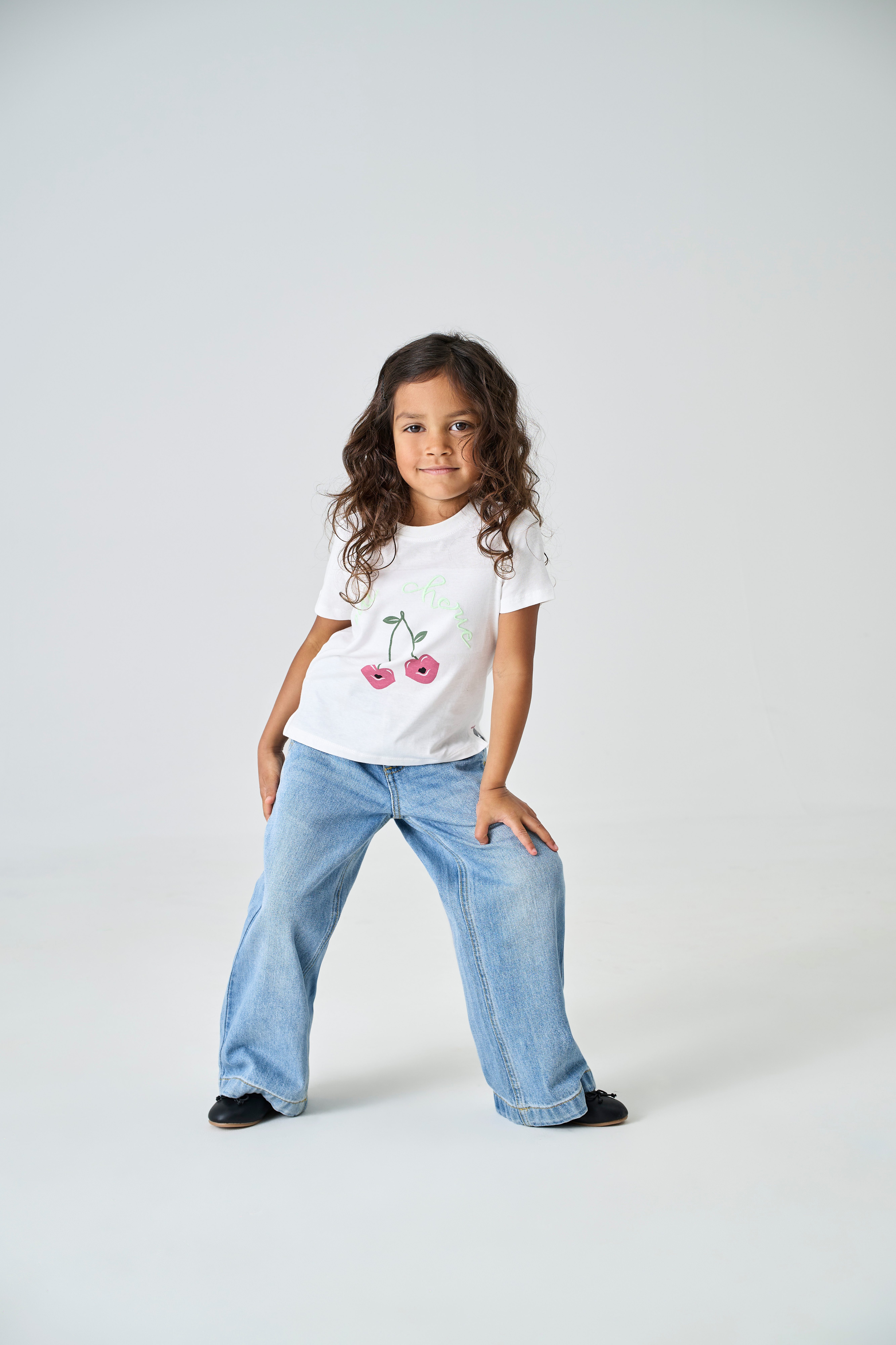 KIDS ONLY Weite Jeans KMGCOMET SMILEY WIDE DNM NOOS