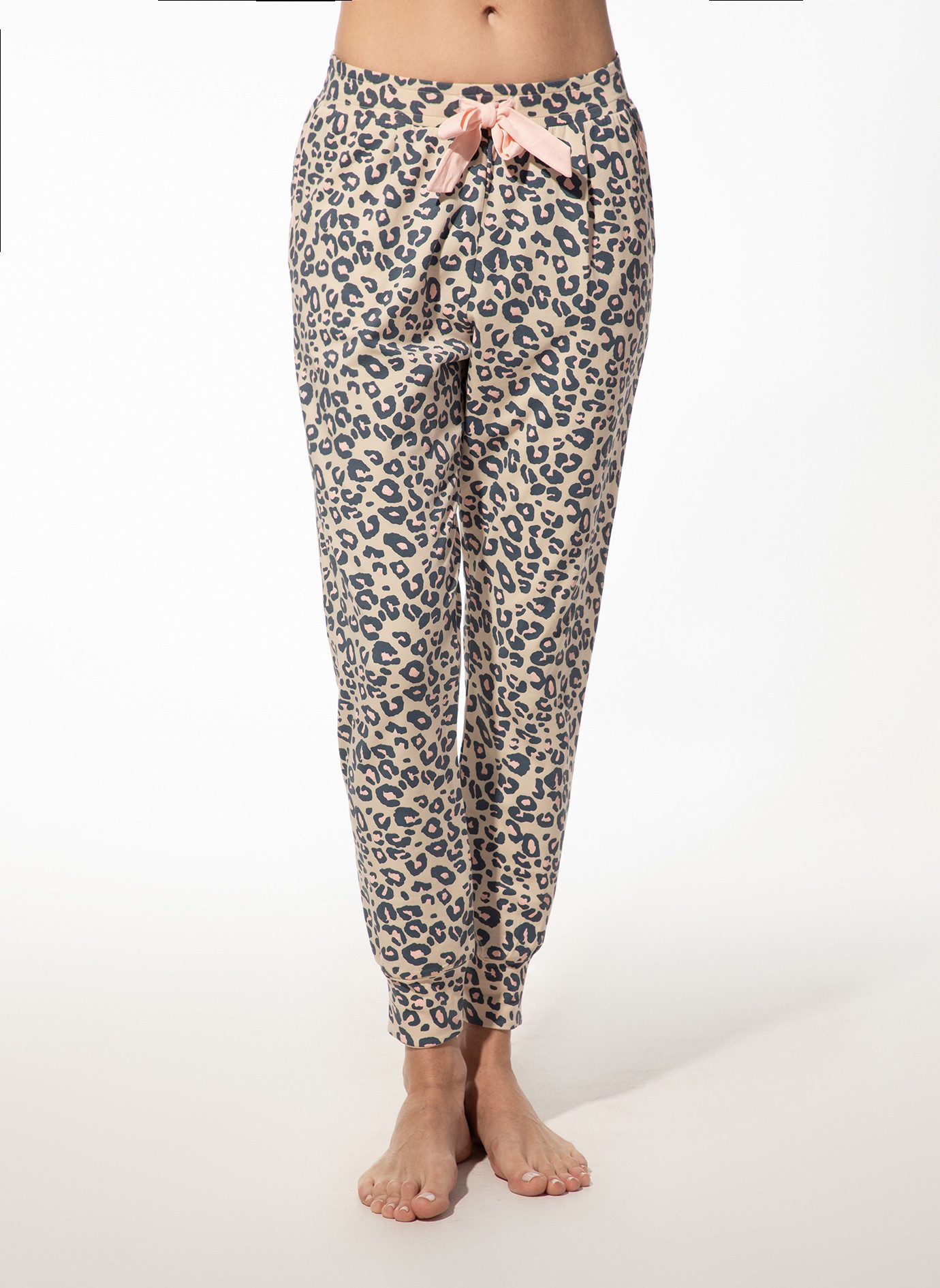 Short Stories Pyjamahose SHORT STORIES 621984 Hose pink whisper/leo print günstig online kaufen