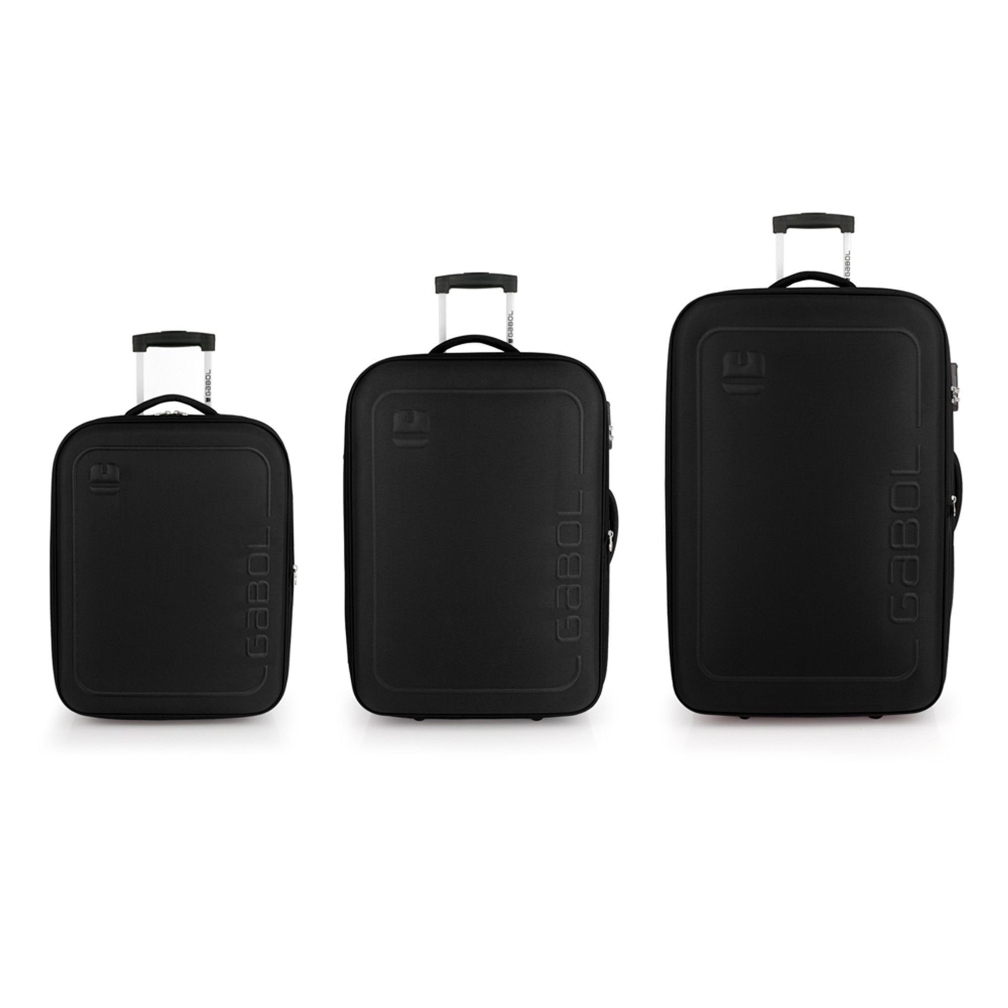 Gabol Trolleyset Orbit, 2 Rollen, (3-teilig, 3 tlg), Polyester