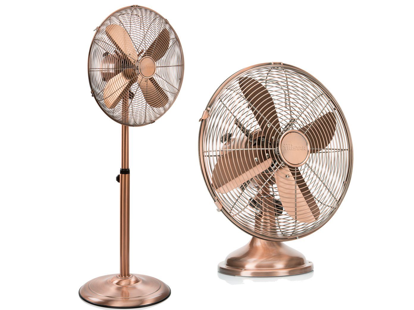 Das Allerbeste Tristar Standventilator, & Tisch-Lüfter mini leise, SET Raumlüfter, kleiner Windmaschinen