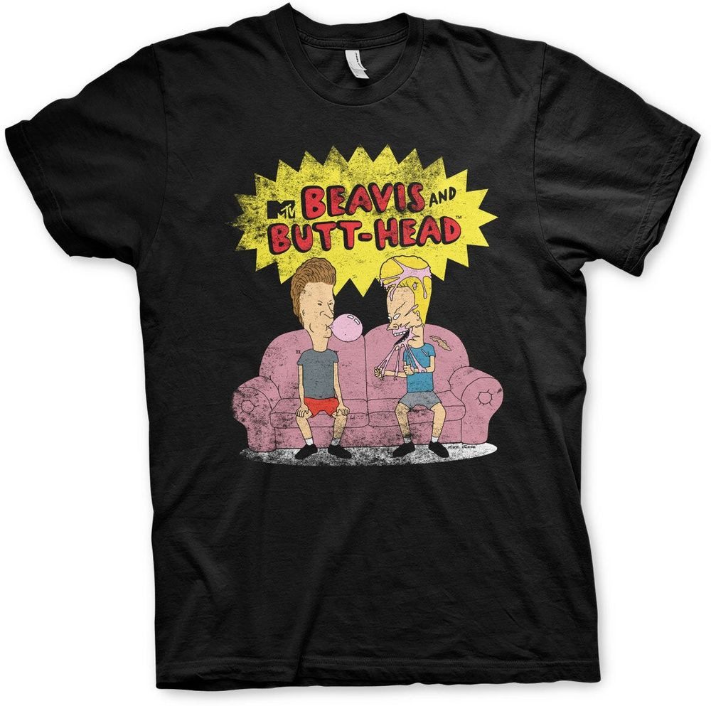 BEAVIS and BUTT-HEAD T-Shirt Big Tall T-Shirt
