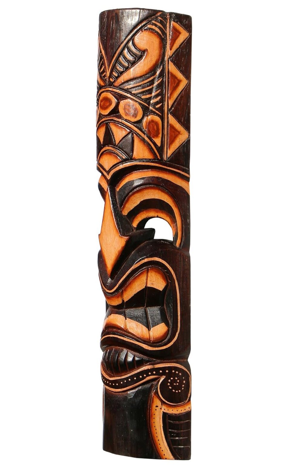 Wogeka Wanddekoobjekt TIKI-Maske 50 cm zum aufhängen Wanddeko, Maori Neusee günstig online kaufen