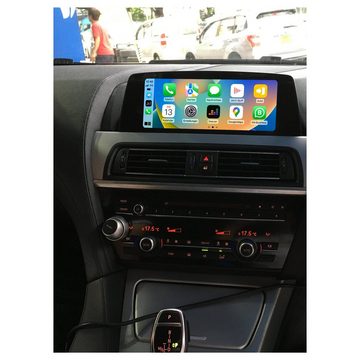 TAFFIO Für BMW F12 F13 F06 CIC 10,25" Touch Android GPS CarPlay W-LAN 4G SIM Einbau-Navigationsgerät