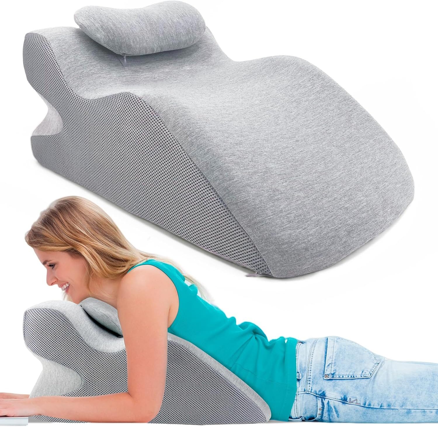 Kopfkissen Super-Fitting Stützkissen Ergonomisch langlebig (keine Verformung)