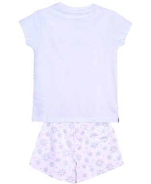 Disney Frozen Schlafanzug Elsa & Anna (2 tlg) Pyjama Set kurz - Mädchen Jersey Shorty Gr. 98 - 128 cm