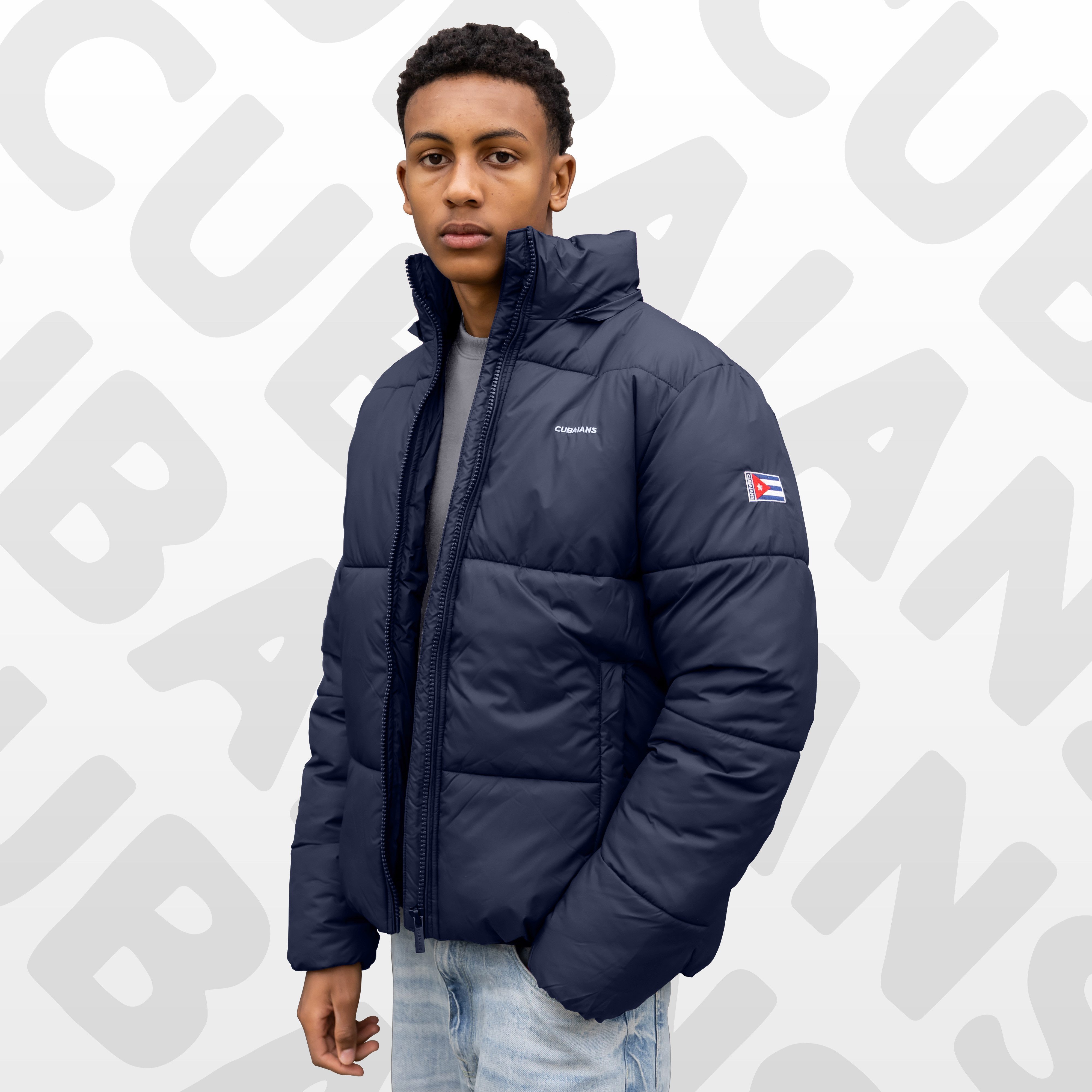 CUBAIANS Winterjacke Bayamo Herren Winter Jacke Gefüttert Steppjacke für Mä günstig online kaufen