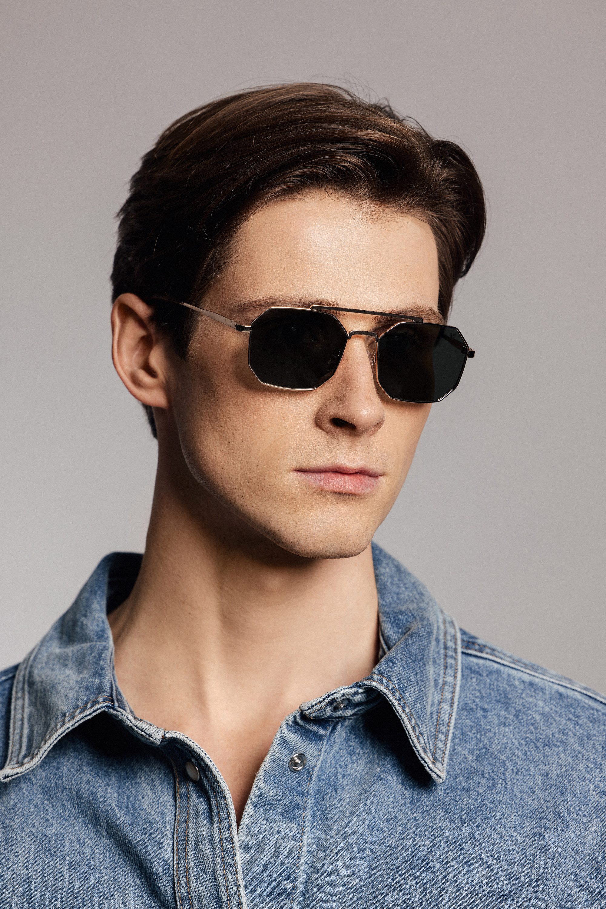 MARC LAUDER Sonnenbrille MA11-02 3: dunkles Glas, starke Sonneneinstrahlung