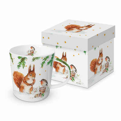 PPD Tasse »Squirrel & Robin Trend Mug 350 ml«, Bone China