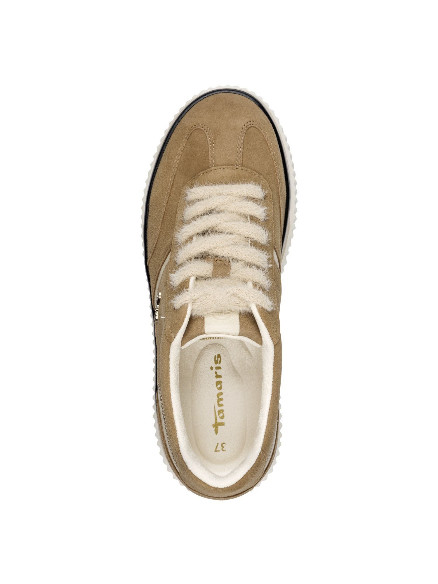 Tamaris COMFORT-Lining aus Leder kein Absatz 1-23753-45 Sneaker COMFORT-Lining