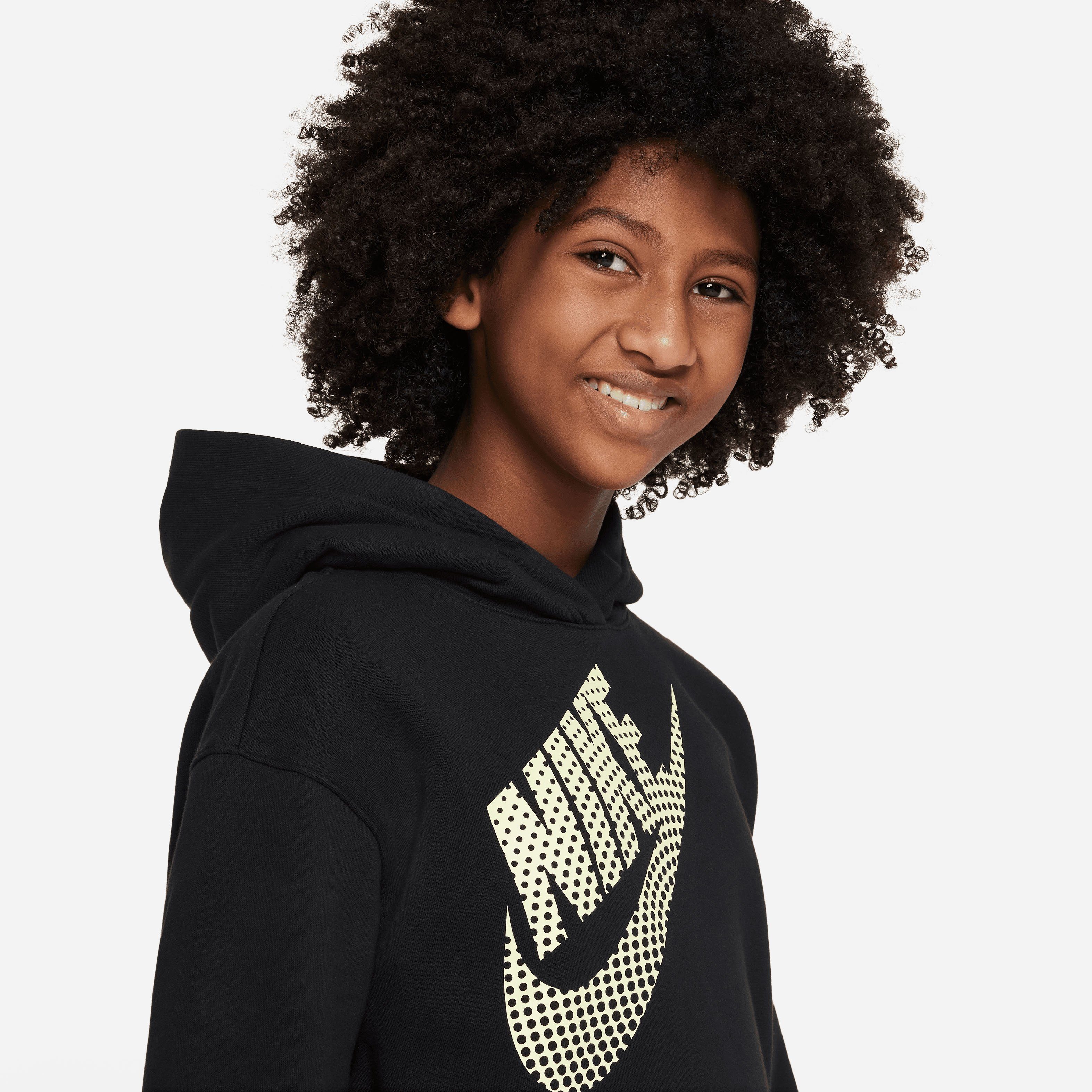 NSW Kapuzensweatshirt BLACK Sportswear PO G Nike HOODIE OS
