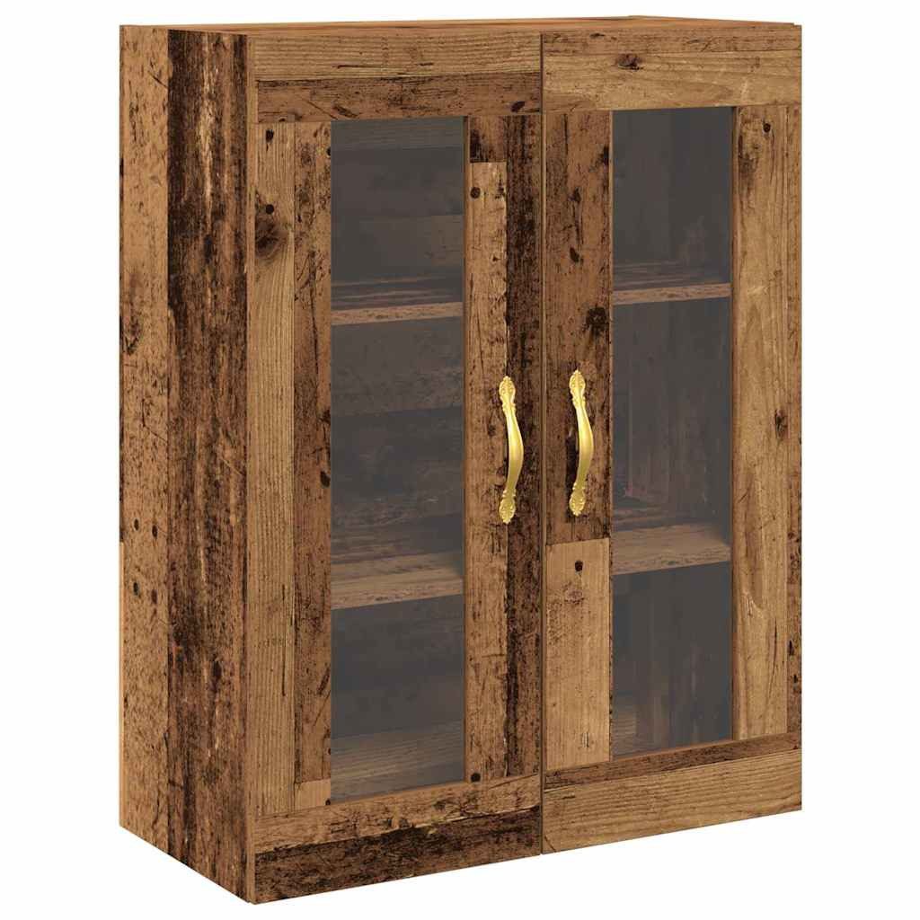 vidaXL Hängeschrank Wandschrank Altholz 69,5 x 34 x 90 cm Holzwerkstoff (1-St)