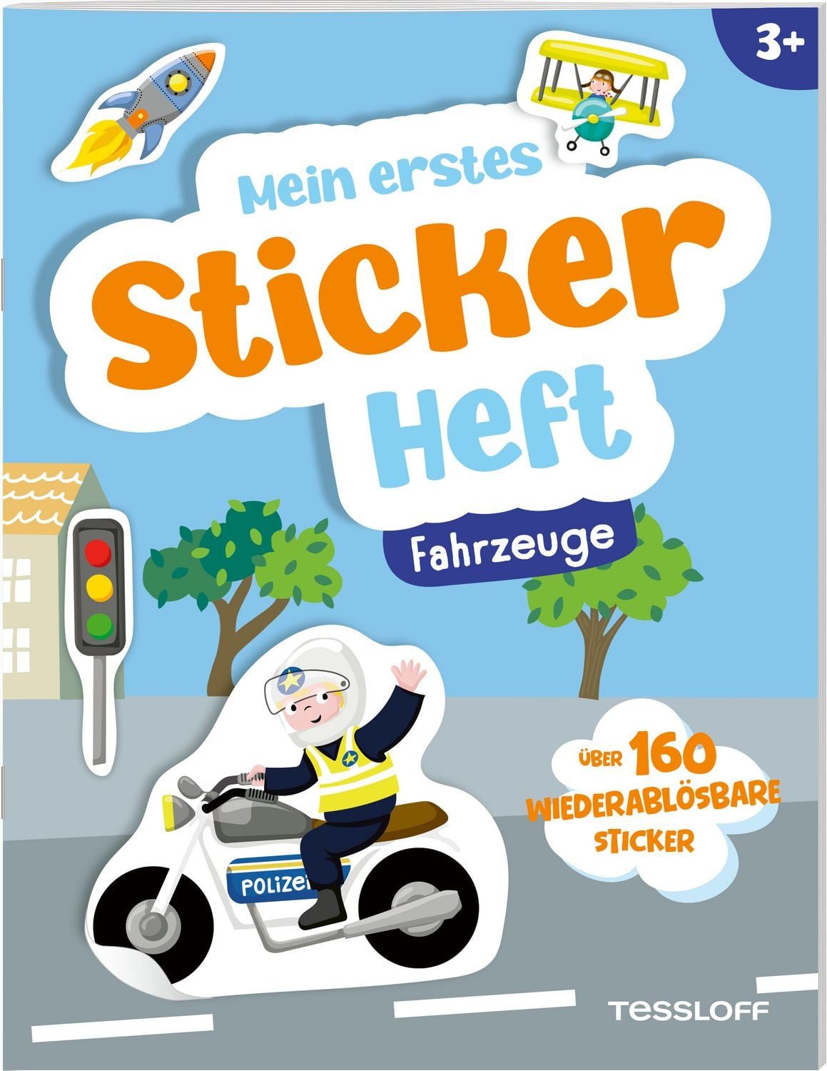 Mein erstes Stickerheft. Fahrzeuge / diverse, Mit über 160 wiederablösbaren Stickern.