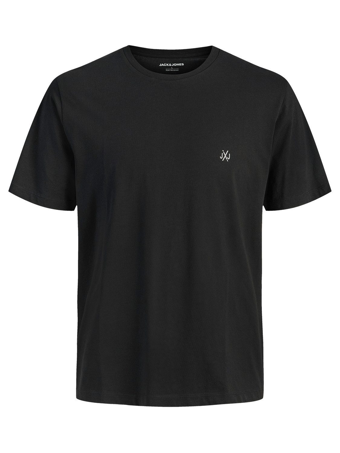Jack & Jones Print-Shirt 3er Pack JXJ TEE (3-tlg) (3 Stück) etwas länger geschnitten, nicht zu kurz