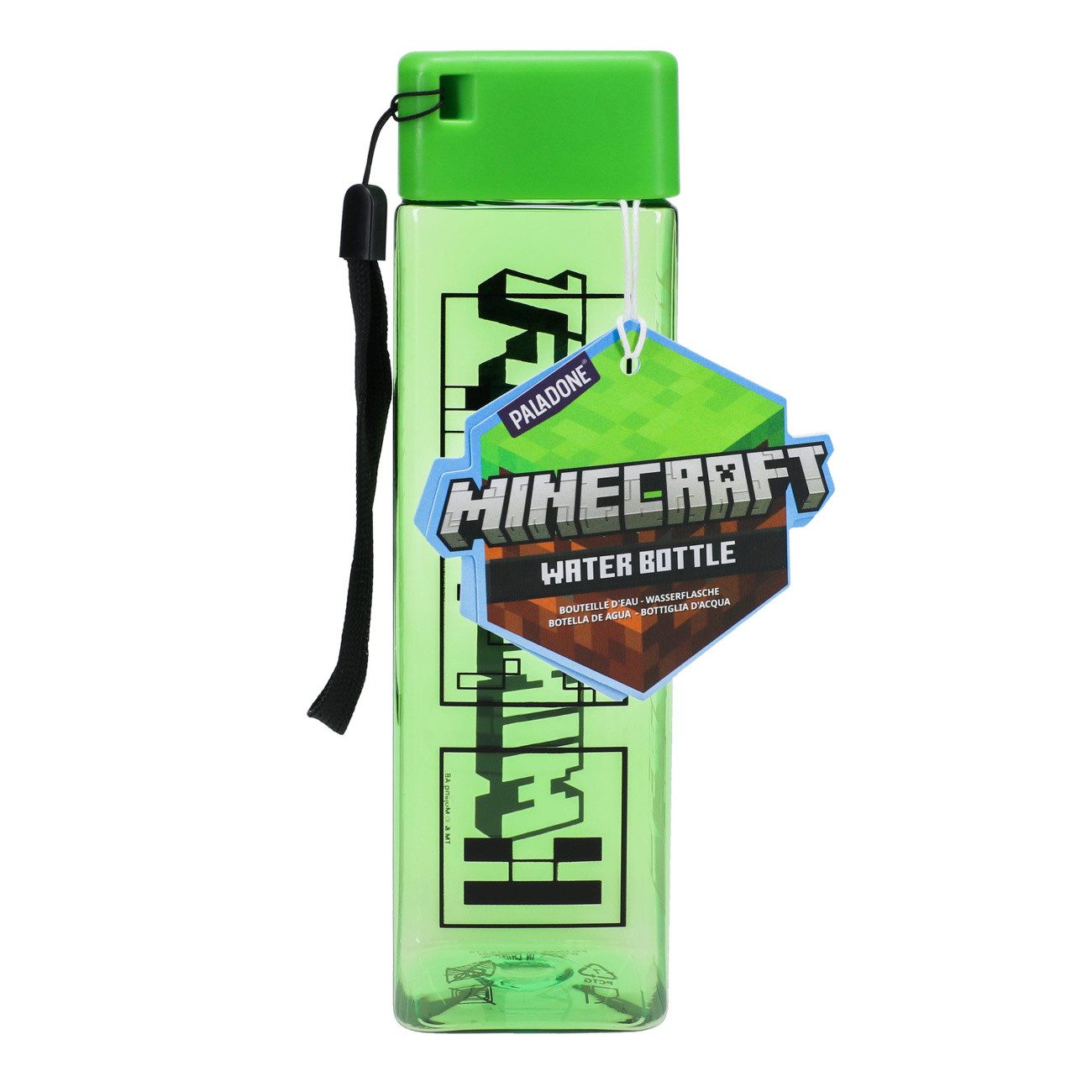 Paladone Trinkflasche Minecraft Trinkflasche Square Shaped
