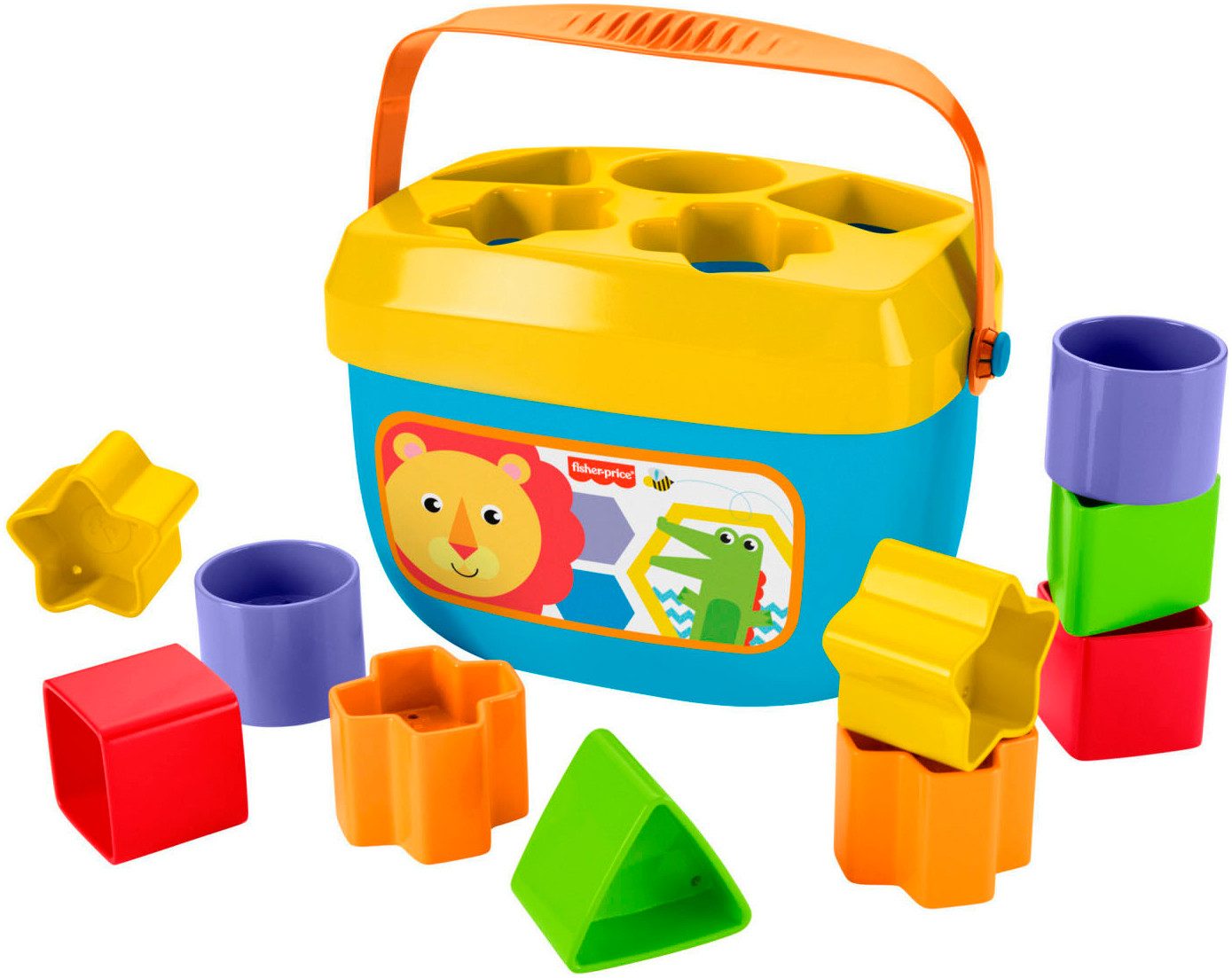 Fisher-Price® Steckspielzeug Babys erste Bausteine, (Set)