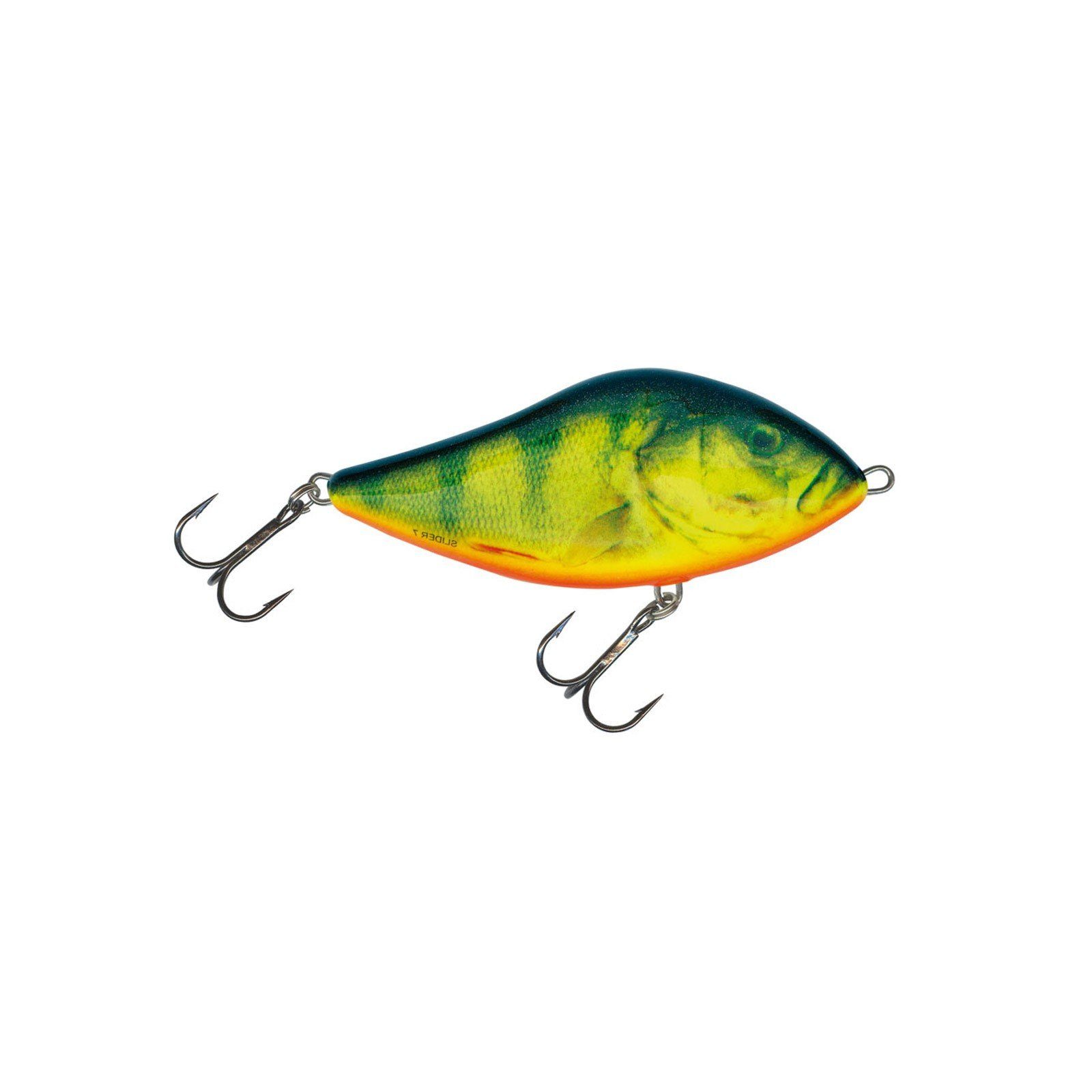 7cm Hot Floating Kunstköder, Salmo Jerkbait Perch Real Slider Salmo