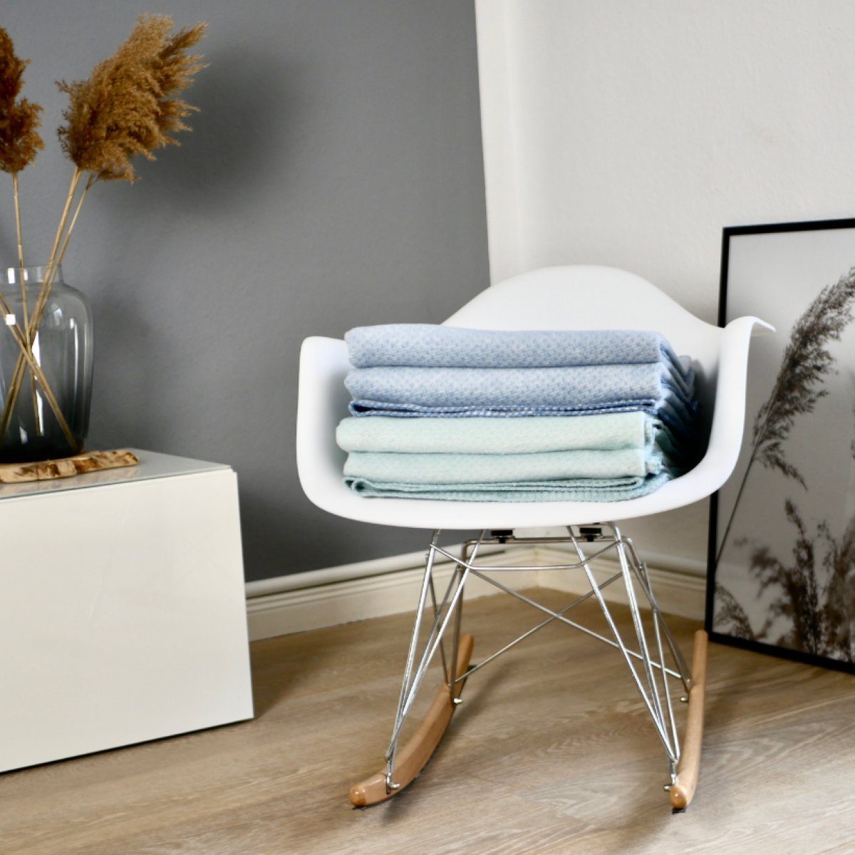 Wolldecke EMMA Premium Kuscheldecke aus 100% günstig online kaufen