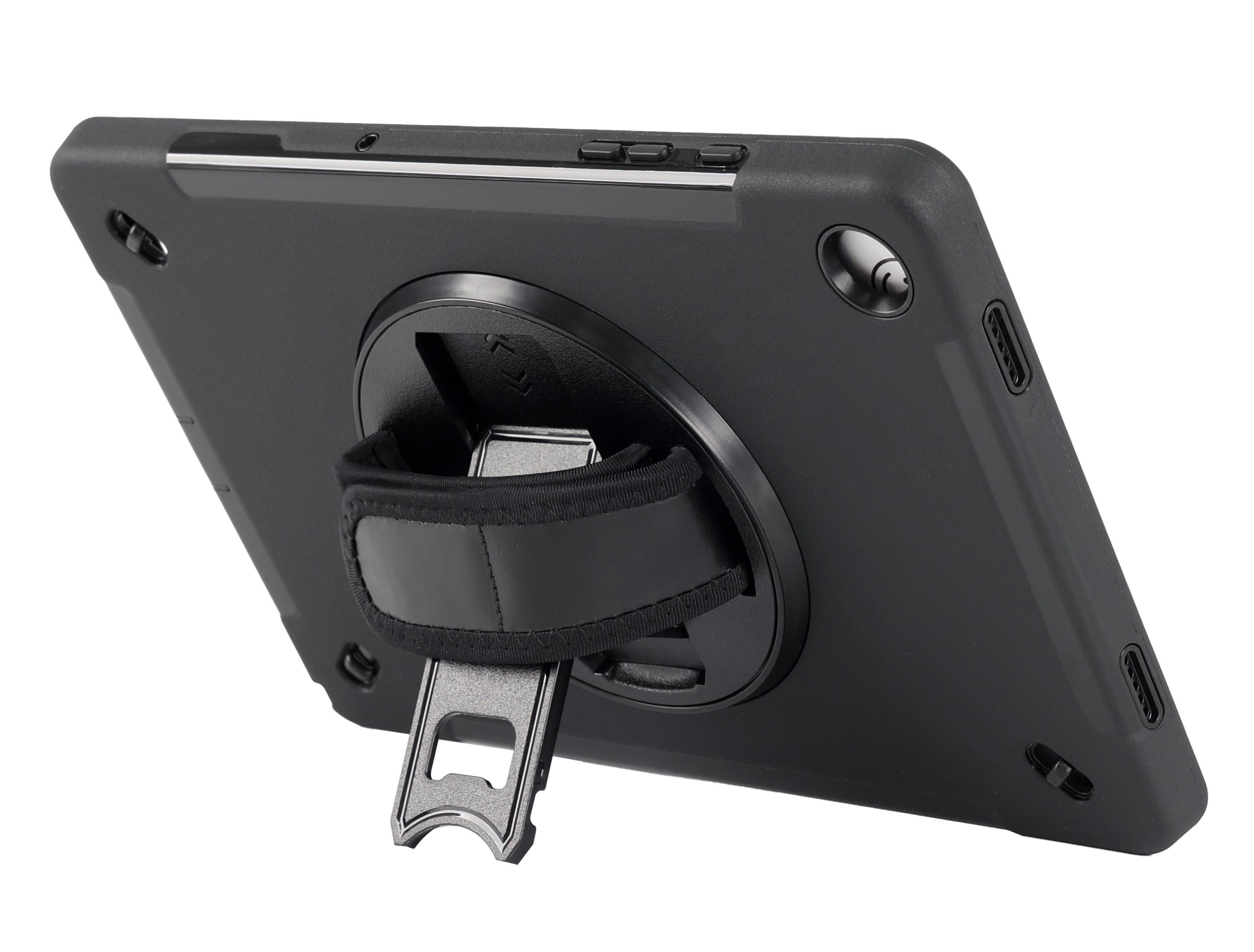 honju Tablet-Hülle Rugged Kickstand & Handstrap - Samsung Galaxy Tab A9 Plus Case, [Drehbare Handschlaufe, Fallschutz nach US-Militärstandard]