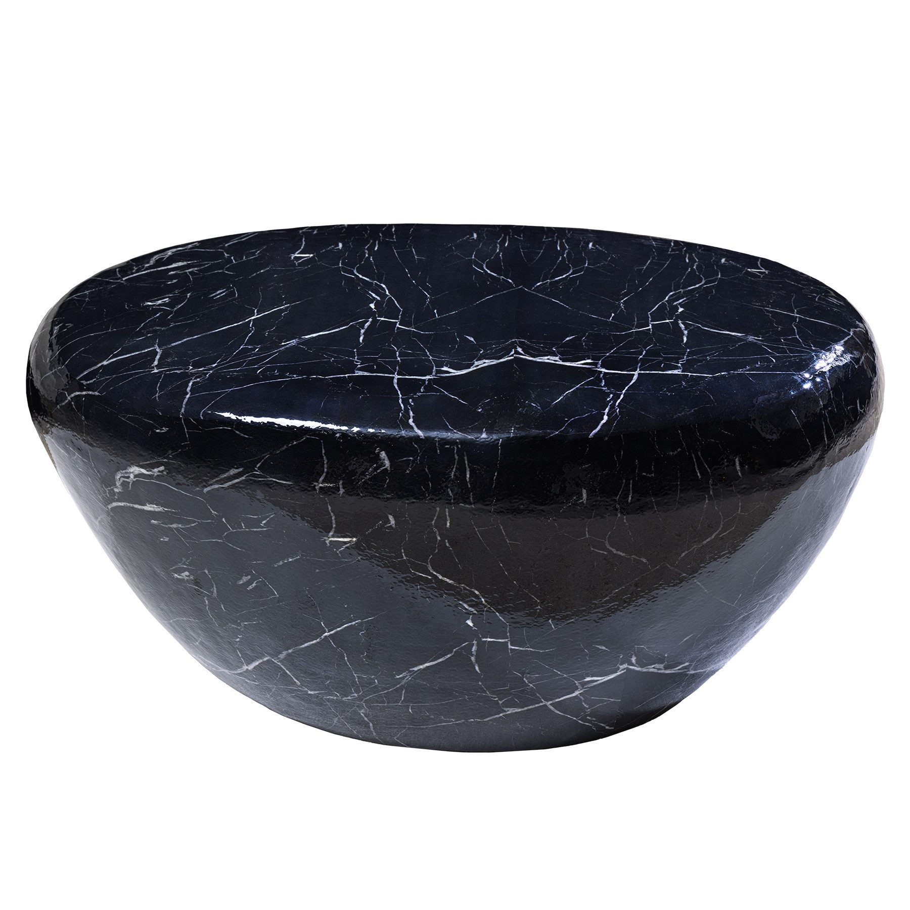 riess-ambiente Couchtisch STONE 75cm schwarz · Wohnzimmertisch aus Metall i günstig online kaufen