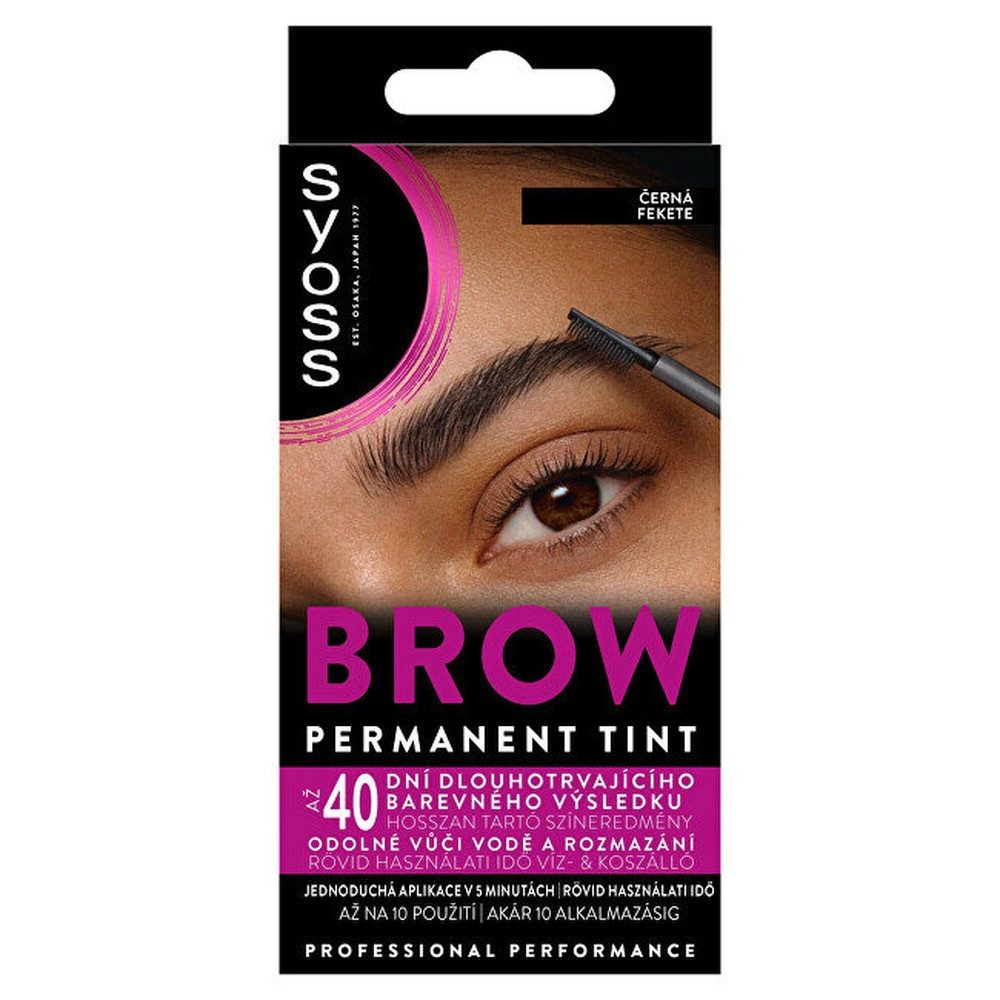 Syoss Augenbrauen-Farbe Brow Tint Augenbrauenfarbe Hellbraun