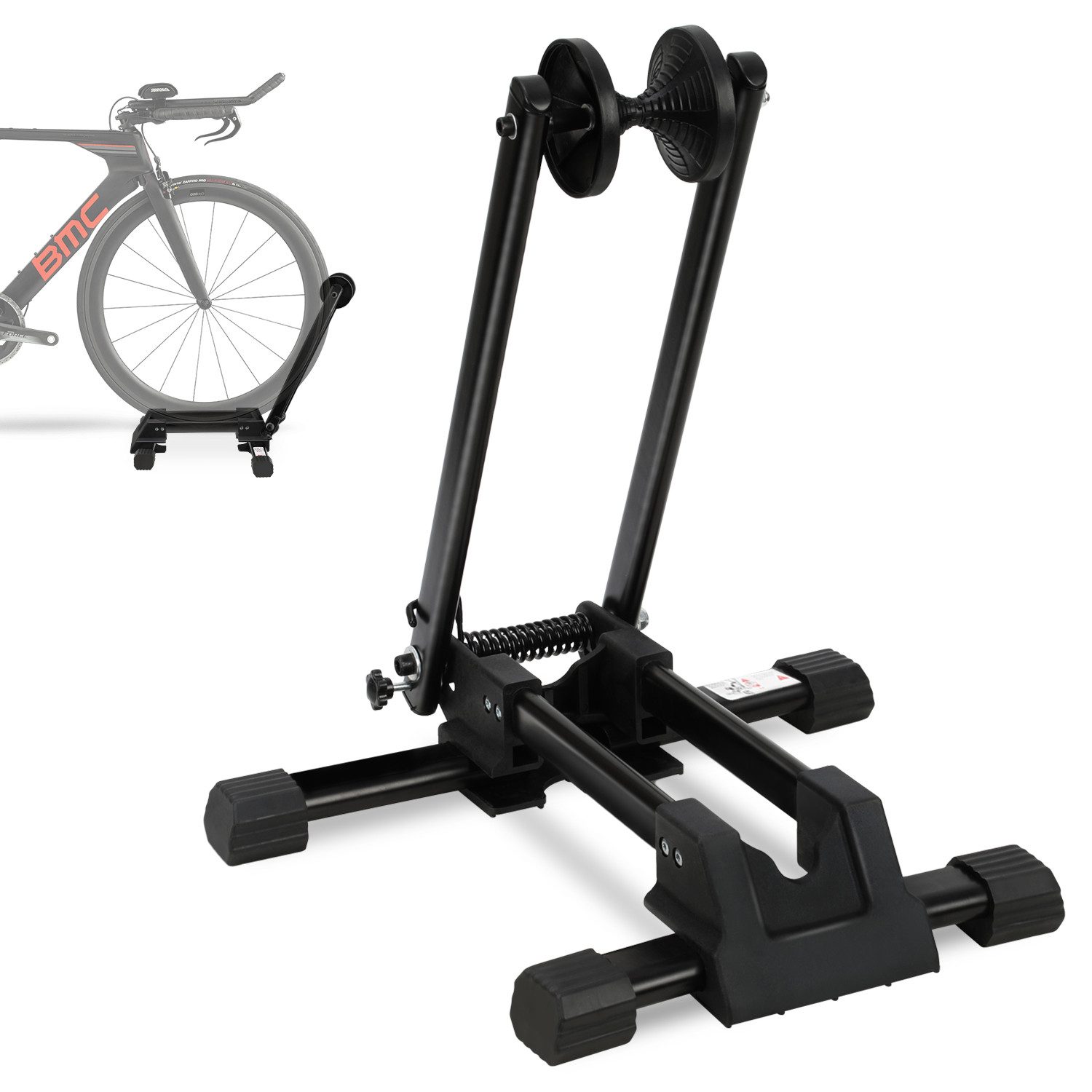 Clanmacy Fahrradständer Hinterradständer Ausstellungsständer klappbar für Räder von 20 bis 29" (1-St)
