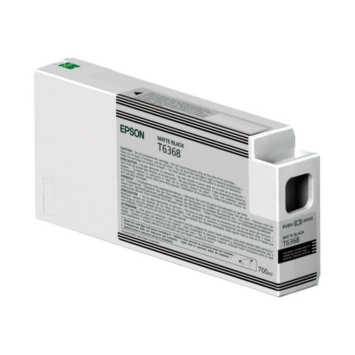 Epson Tonerpatrone T63680N Toner ultra schwarz