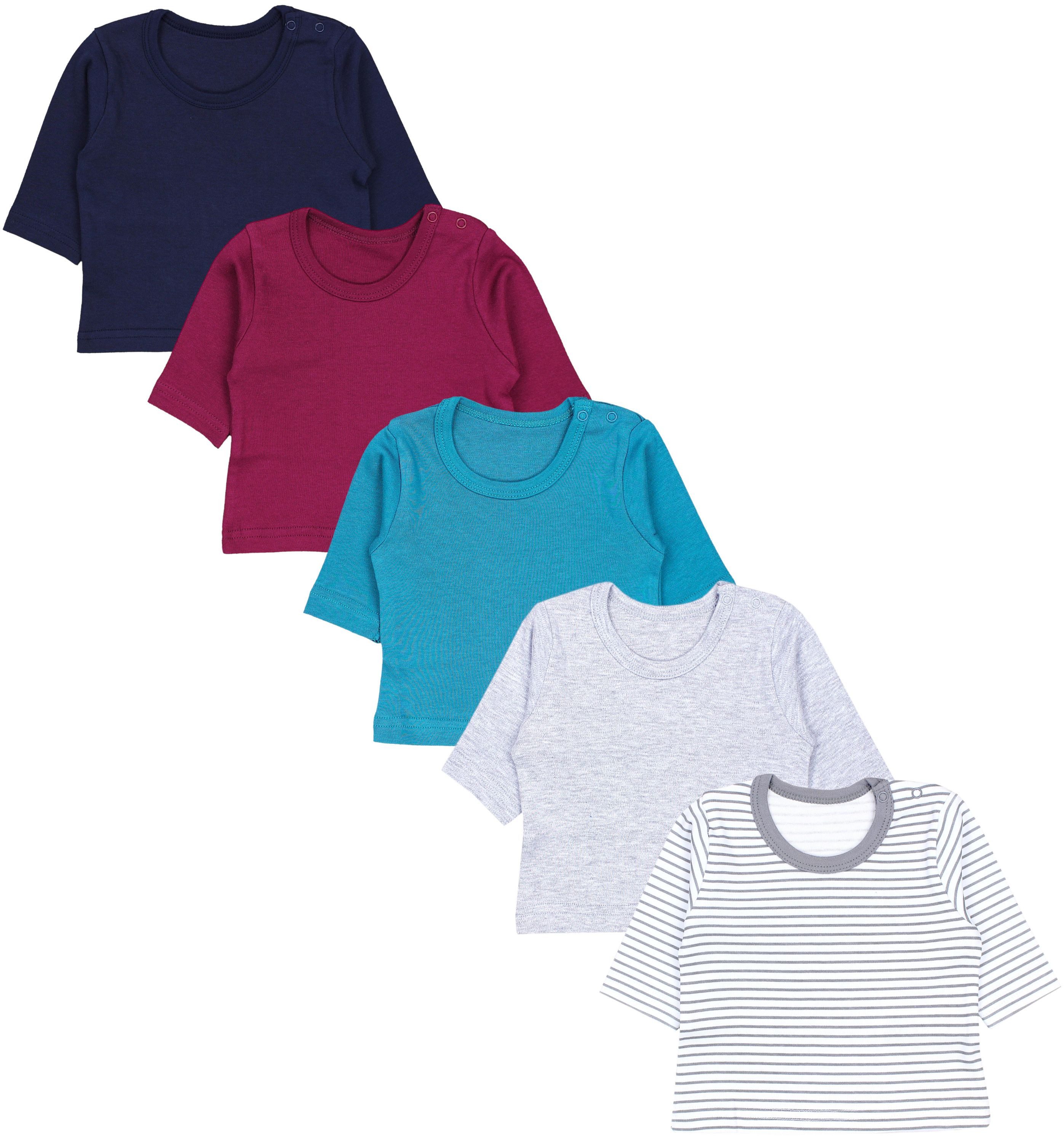 TupTam Langarmshirt TupTam Baby Jungen Langarmshirt 5er Set