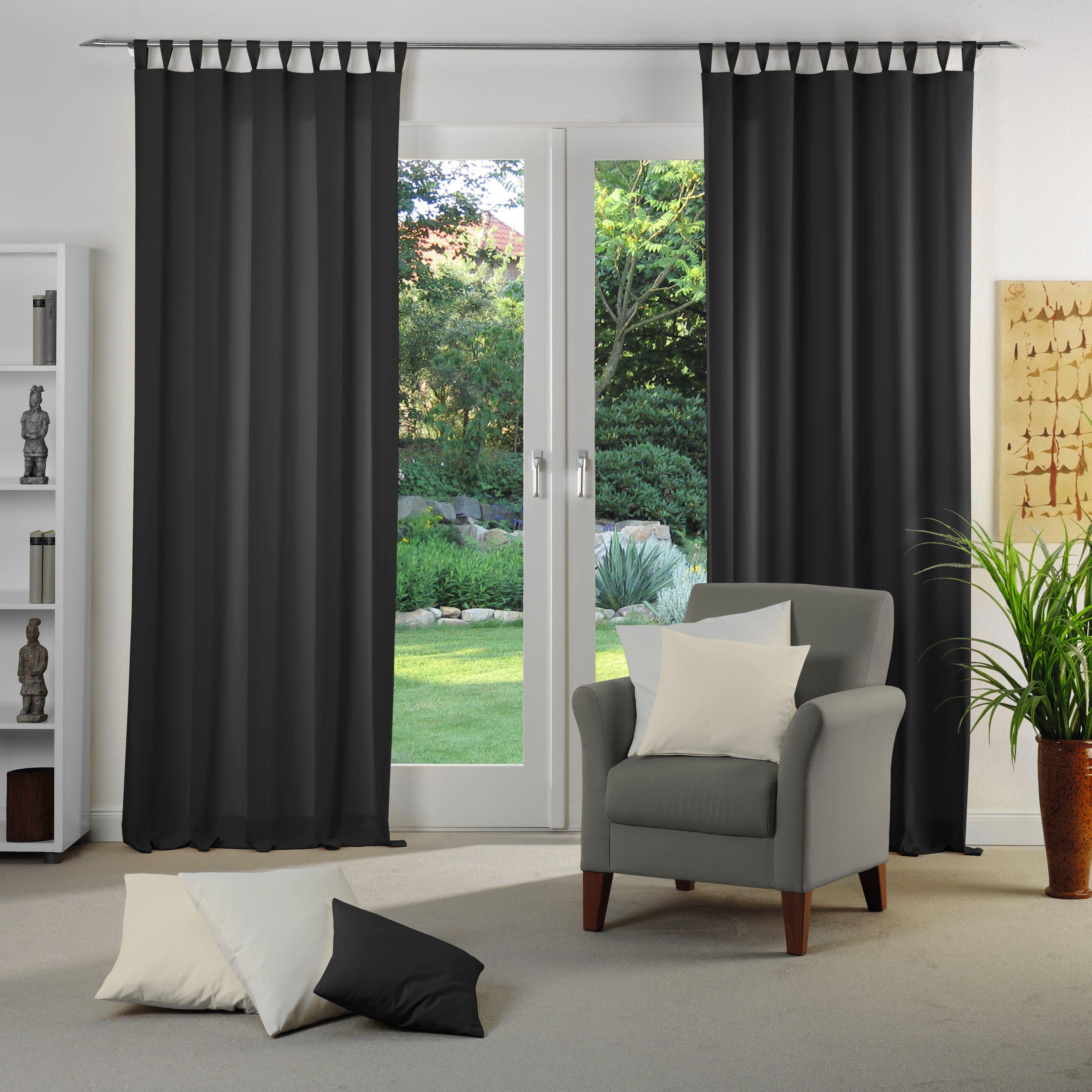 Wirth Vorhang Dim out, Schlaufen (1 günstig online kaufen