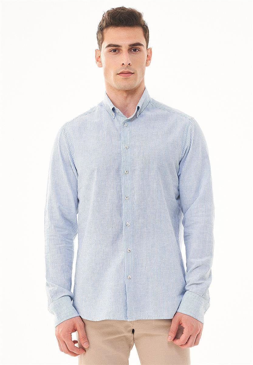 ORGANICATION Shirt & Hose Men's Striped Shirt