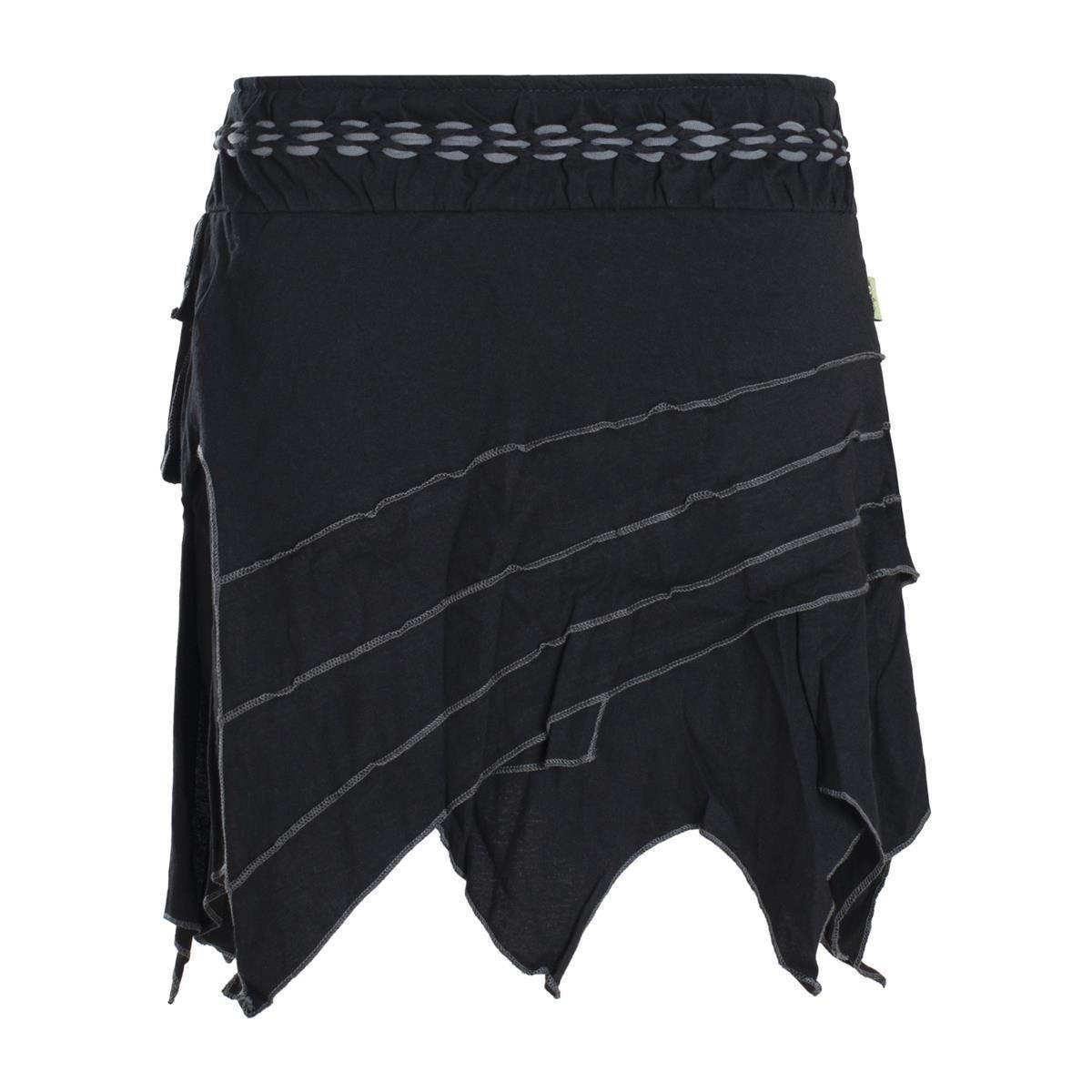 Vishes Zipfelrock Zipfelrock Elfenrock Patchwork Asymmetrisch günstig online kaufen