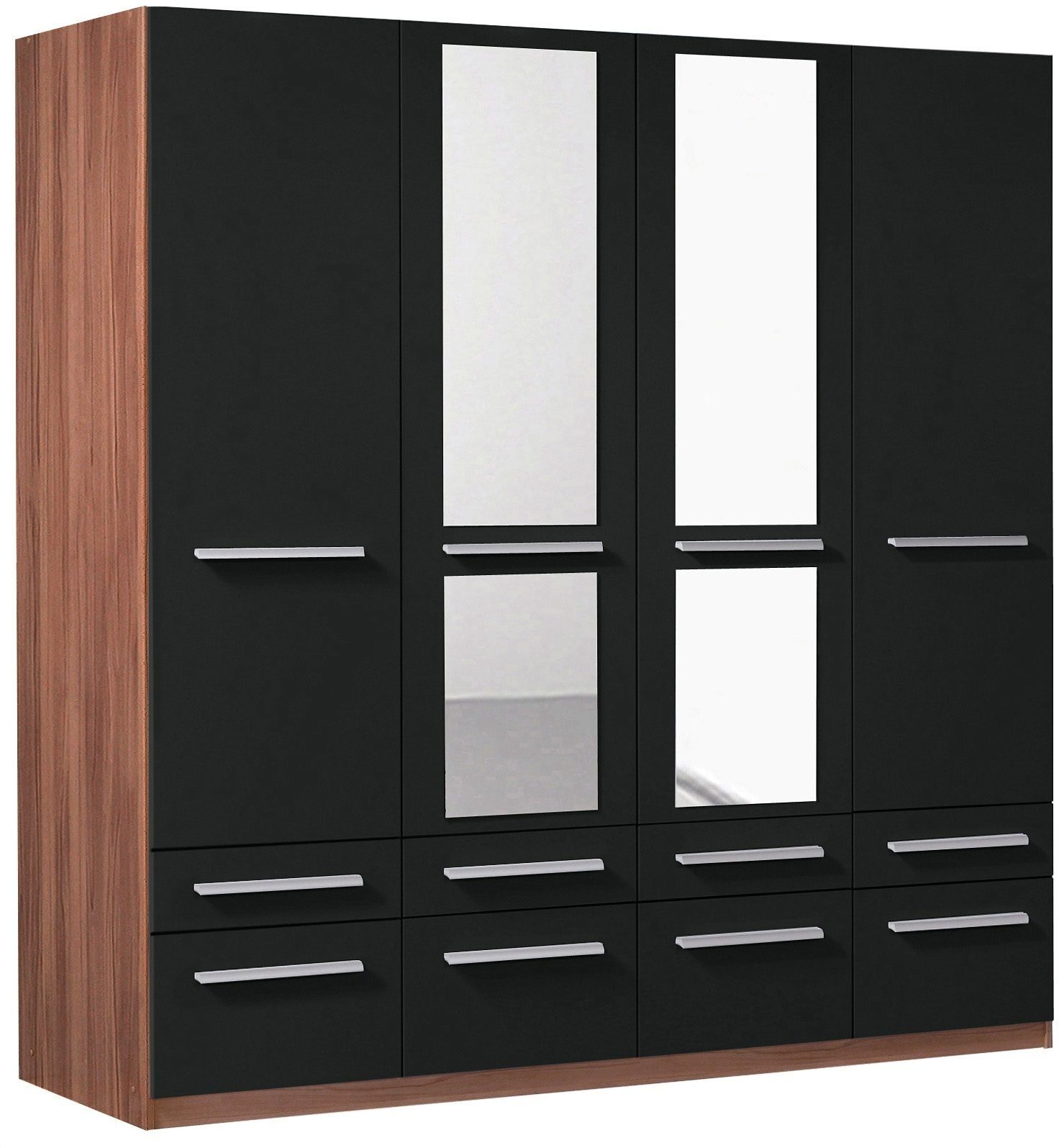 priess Kleiderschrank "Schrank Garderobe Wäscheschrank Barcelona in 5 Breit günstig online kaufen