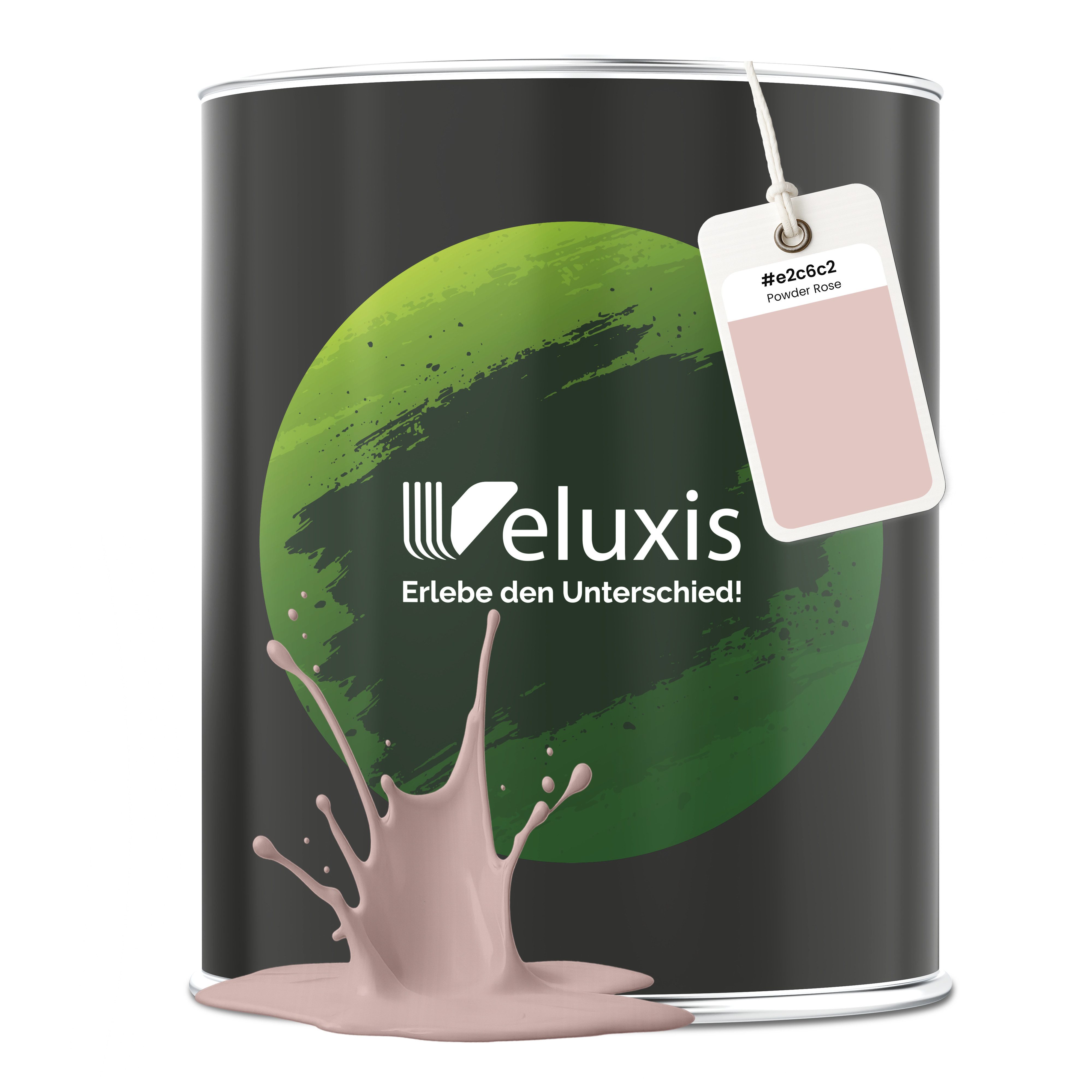 Veluxis Wandfarbe Veluxis® Edle Wandfarbe, für den Innenraum - Deckkraft-Klasse 1, Streifenfrei & tropfarm