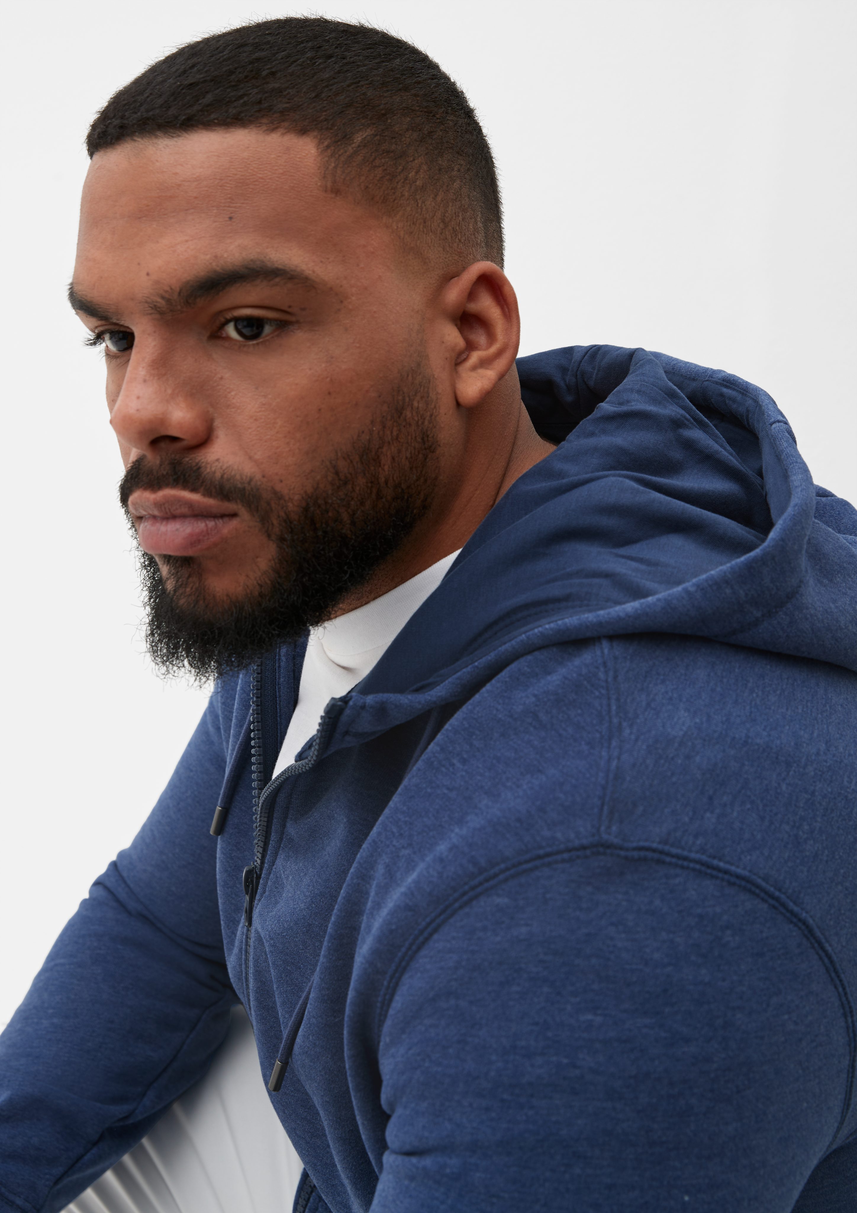 s.Oliver Allwetterjacke Sweatjacke mit Kapuze günstig online kaufen