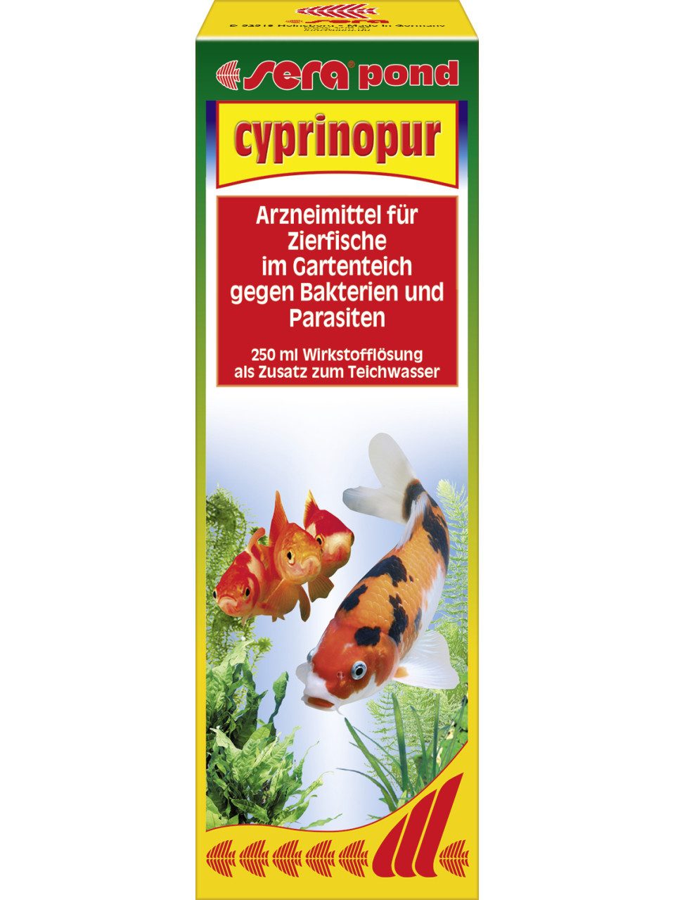 Sera Teichpflege Sera Pond Arzneimittel für Teichfische Cyprinopur