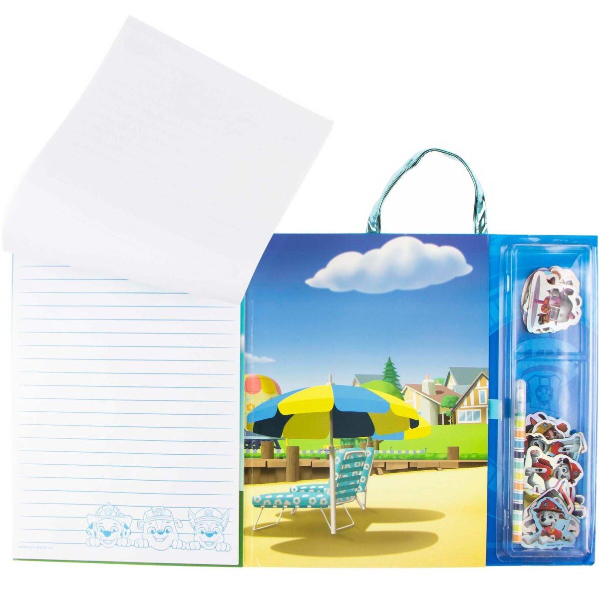 PAW PATROL Kreativset Paw Patrol Briefpapier-Set mit Magneten Schreibt set