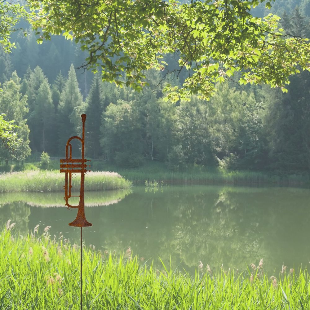 mugesh Gartenstecker Gartenstecker Rostoptik (1-St) für günstig online kaufen