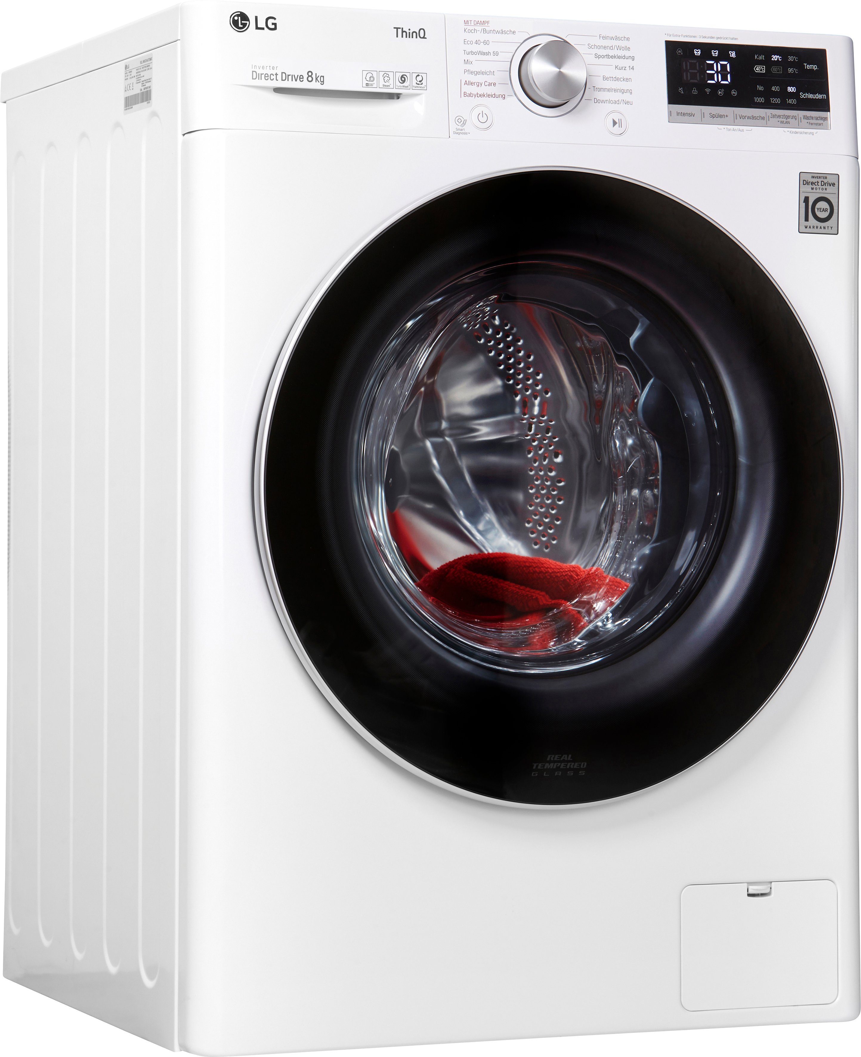 LG Waschmaschine F4WV508S1, 8 kg, 1400 U/min | OTTO