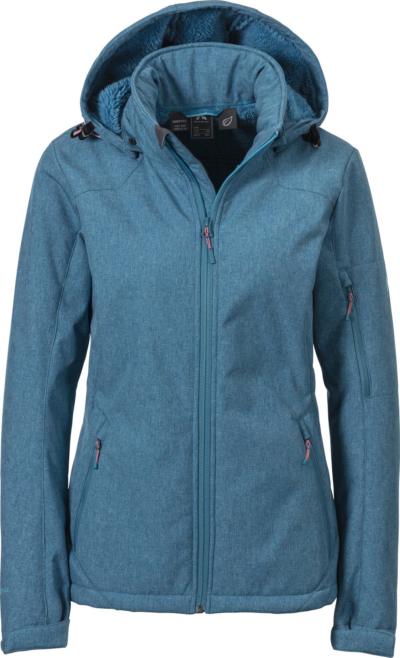 McKINLEY Funktionsjacke Da.-Jacke Tura II MELANGE/BLUE