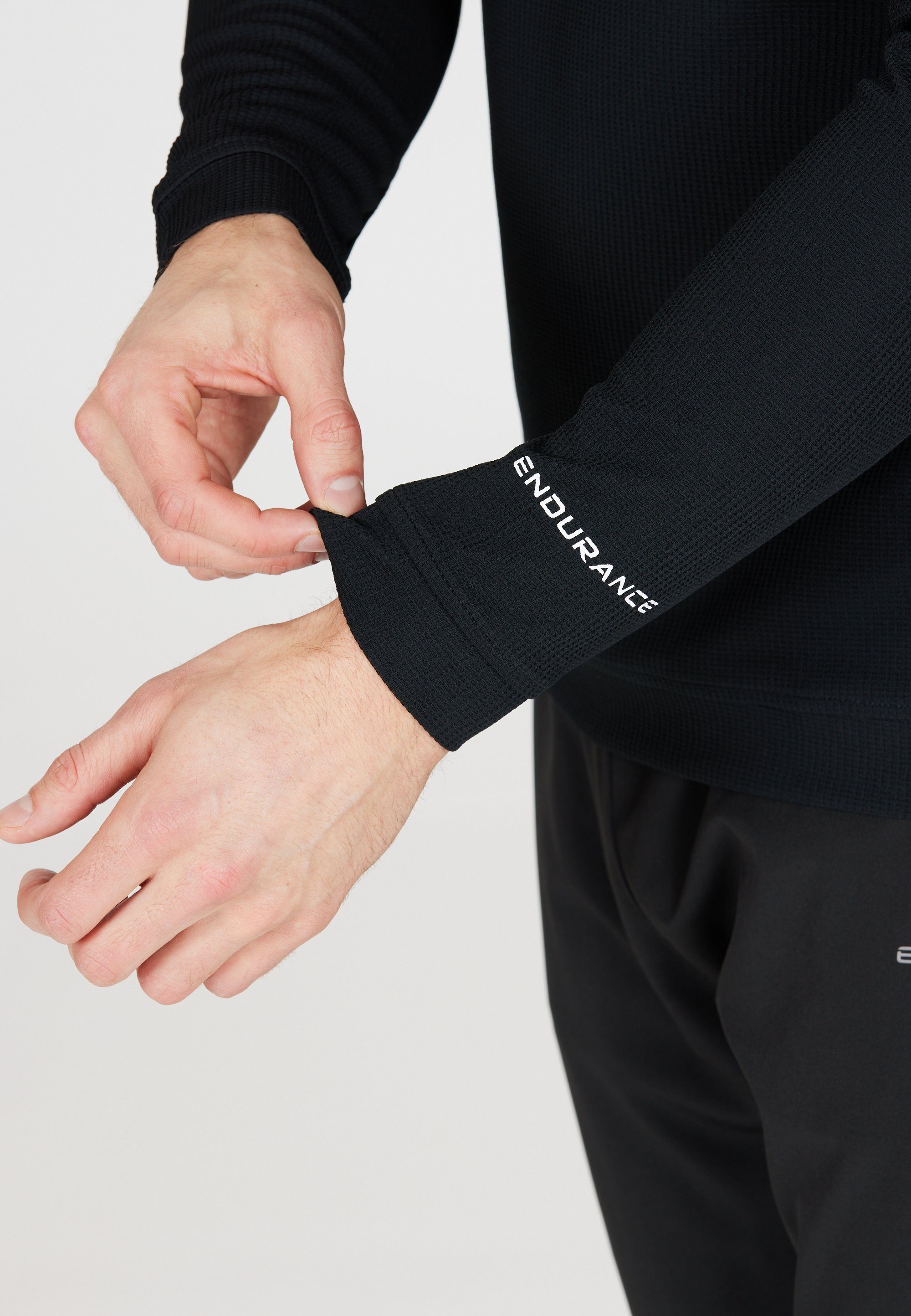 Quick Langarmshirt mit Dry-Technologie praktischer Kinkon ENDURANCE schwarz