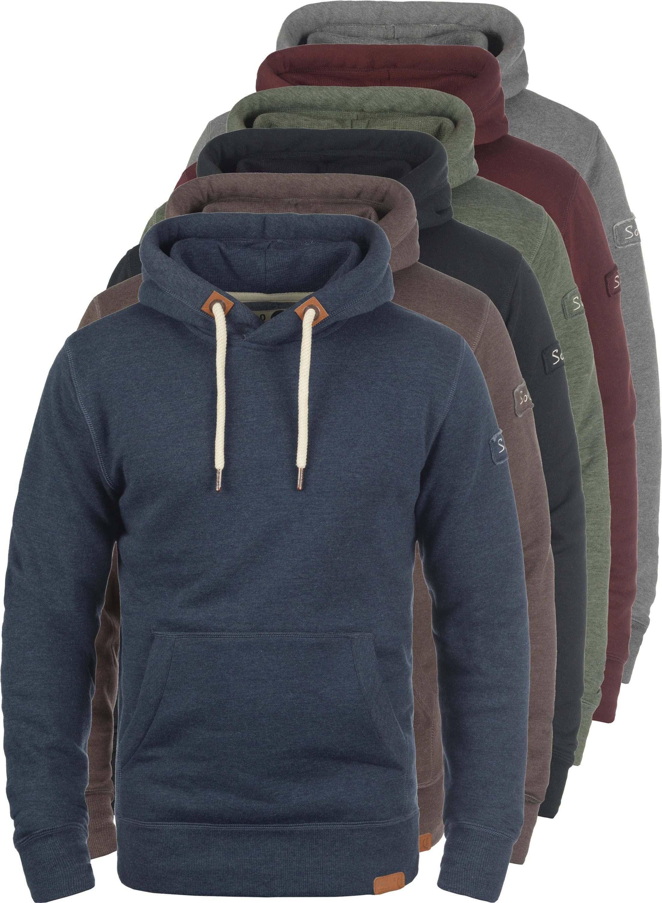 !Solid Hoodie SDTripHood Kapuzensweatshirt mit Kängurutasche