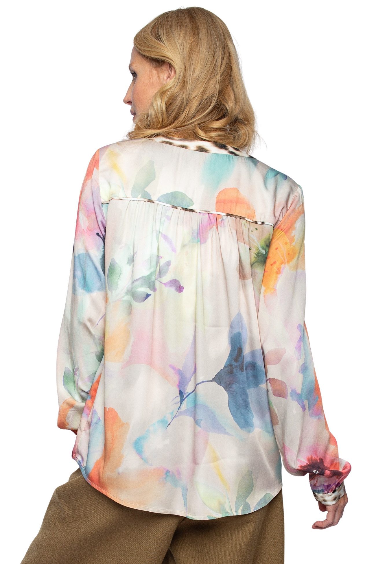 Emily Van Den Bergh Schlupfbluse Damenbluse 8620-016