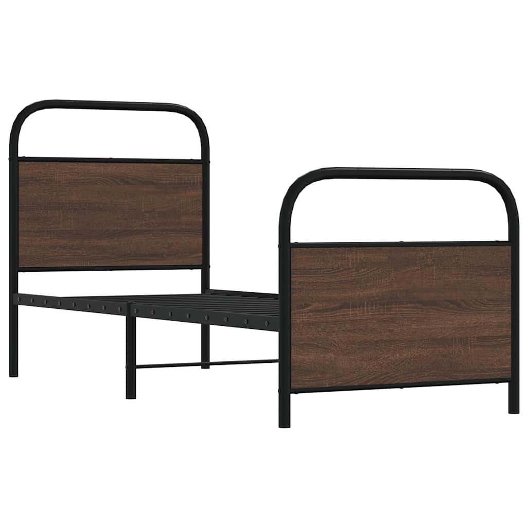 vidaXL Bett Bettgestell ohne Matratze 75x190 günstig online kaufen