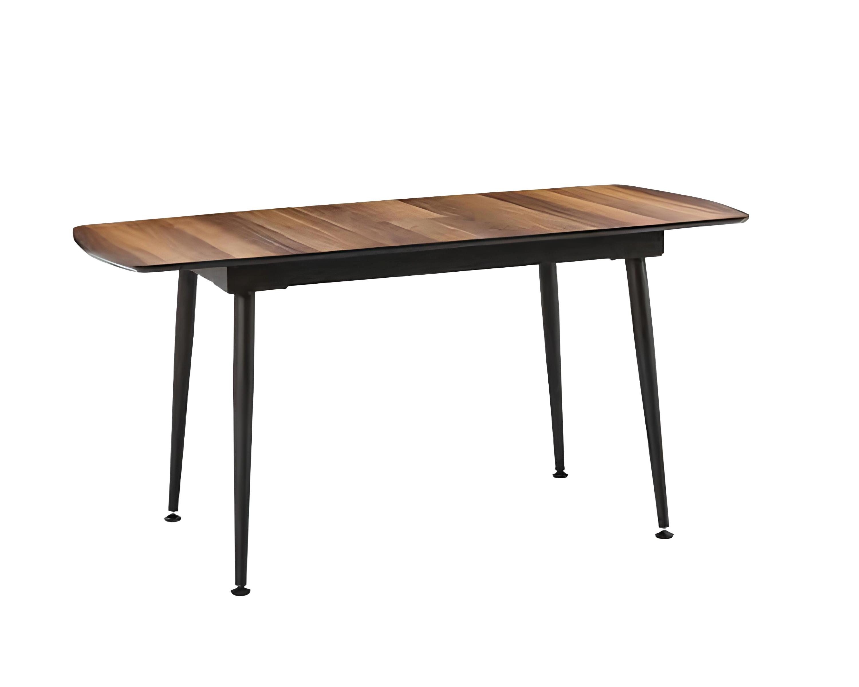 Xlmoebel Esstisch Erweiterbarer Holztisch für die Terrasse in Braun - Gartentisch (1-St., Esstisch), Hergestellt in Europa