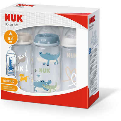 NUK Babyflasche NUK First Choice+ 3er-Flaschen-Set mit Temperature